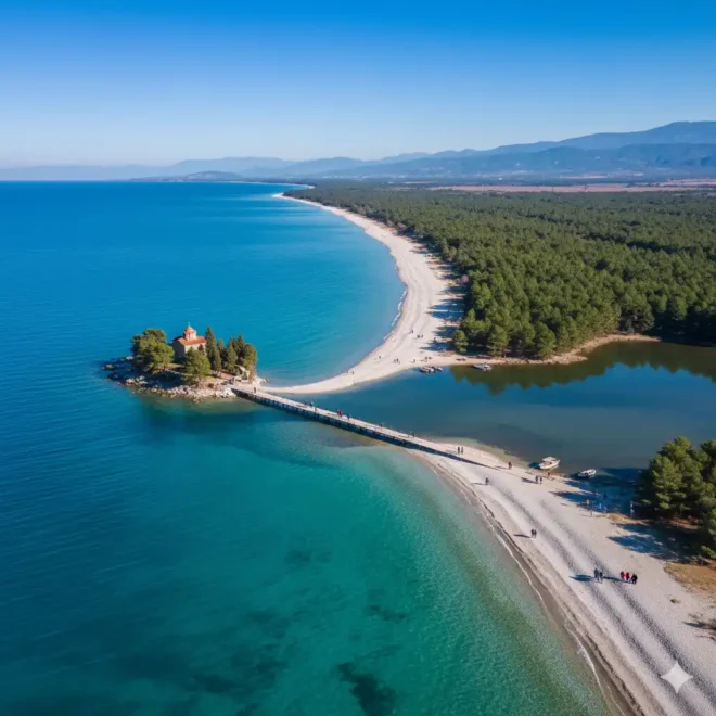 Zvërnec Beach and Narta Lagoon