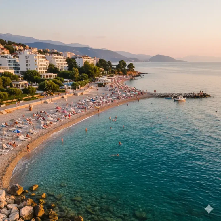 Vlorë Beach in Albania
