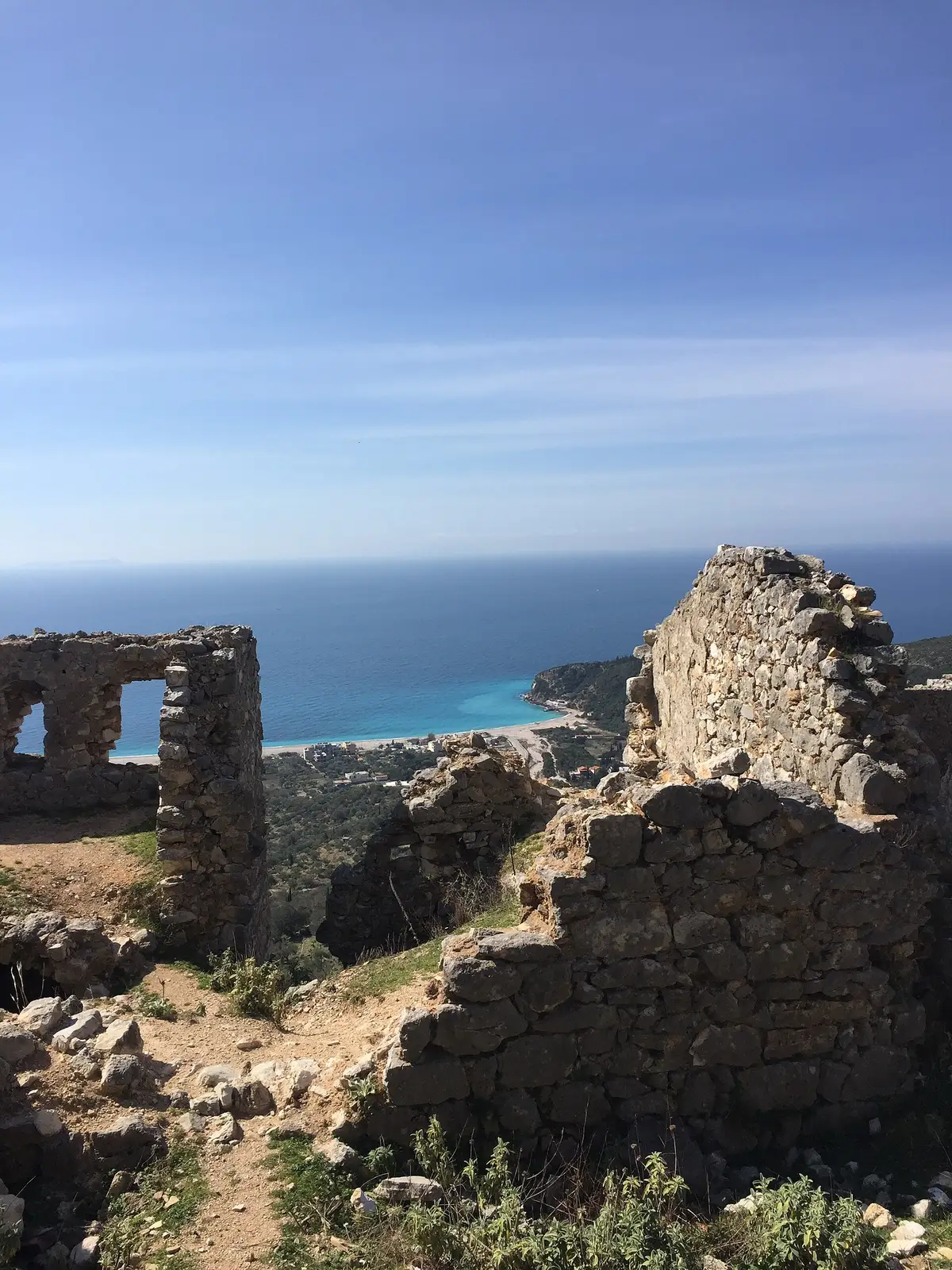 Shtëpitë e qytetit të vjetër të Himarës